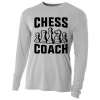 Best Chess Coach Ever Funny Chess Lover Cooling Performance Long Sleeve Crew