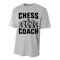 Best Chess Coach Ever Funny Chess Lover Performance Sprint T-Shirt