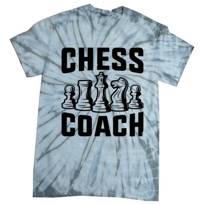 Best Chess Coach Ever Funny Chess Lover Tie-Dye T-Shirt