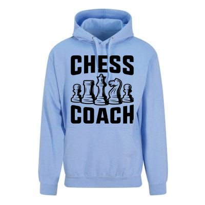 Best Chess Coach Ever Funny Chess Lover Unisex Surf Hoodie