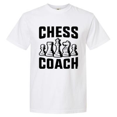 Best Chess Coach Ever Funny Chess Lover Garment-Dyed Heavyweight T-Shirt