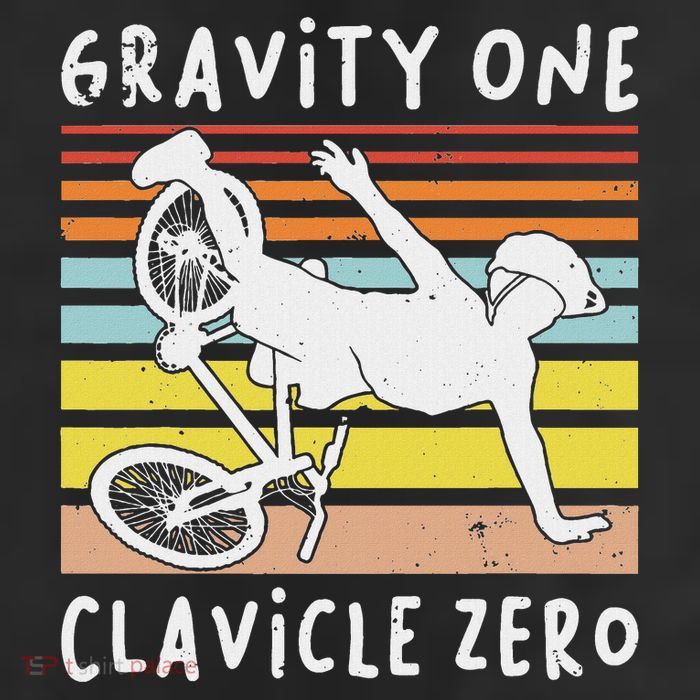 Broken Collarbone Clavicle Zero Cycling Biker Bike 11oz C Handle Ceramic Mug