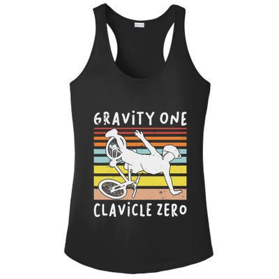 Broken Collarbone Clavicle Zero Cycling Biker Bike Ladies PosiCharge Competitor Racerback Tank