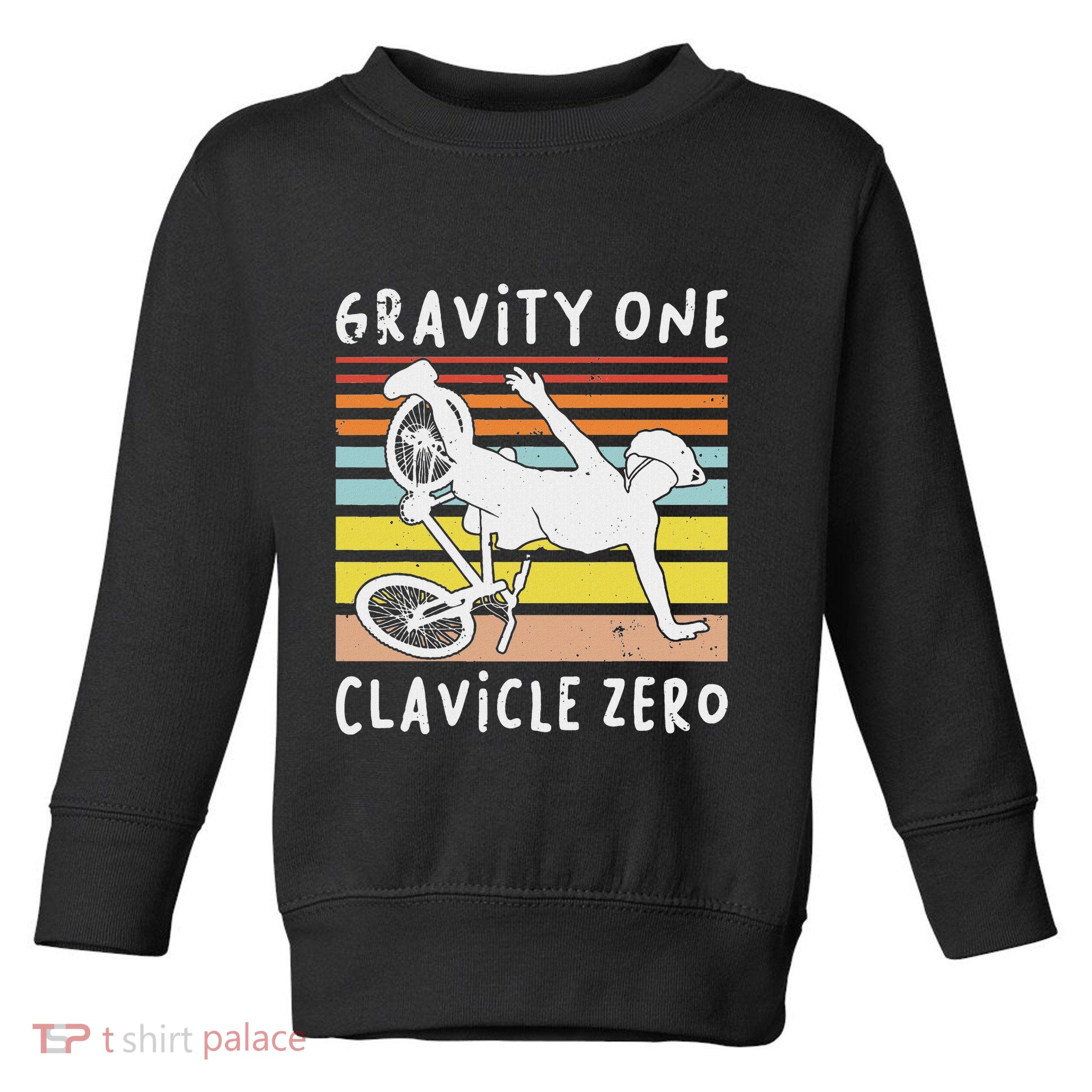 Broken Collarbone Clavicle Zero Cycling Biker Bike Toddler Sweatshirt