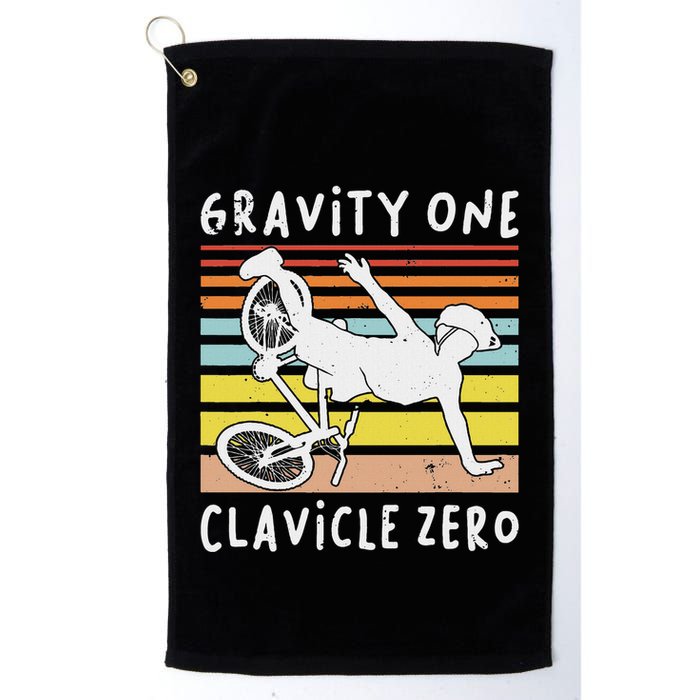 Broken Collarbone Clavicle Zero Cycling Biker Bike Golf Towel