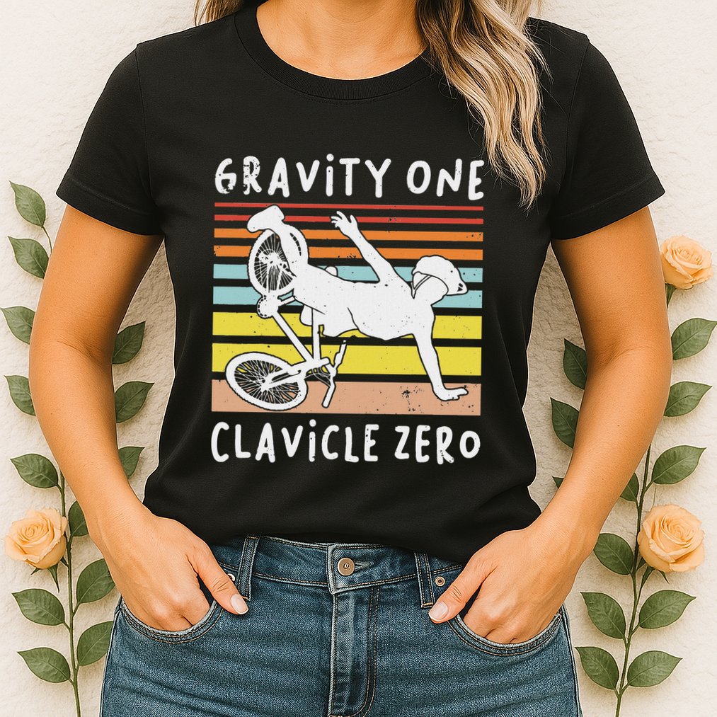Broken Collarbone Clavicle Zero Cycling Biker Bike Womens T-Shirt