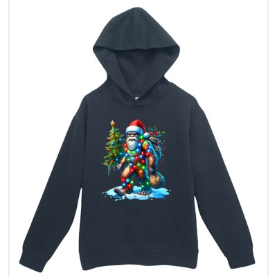 Bigfoot Christmas Christmas Tree Xmas Sasquatch Urban Pullover Hoodie