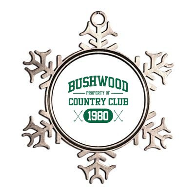 Bushwood Country Club 1980 Vintage 80s Metallic Star Ornament