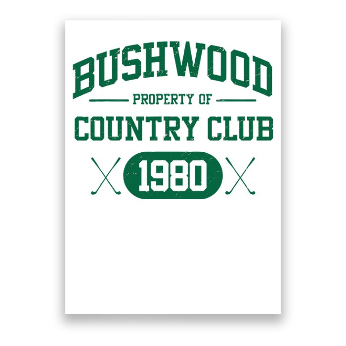 Bushwood Country Club 1980 Vintage 80s Poster