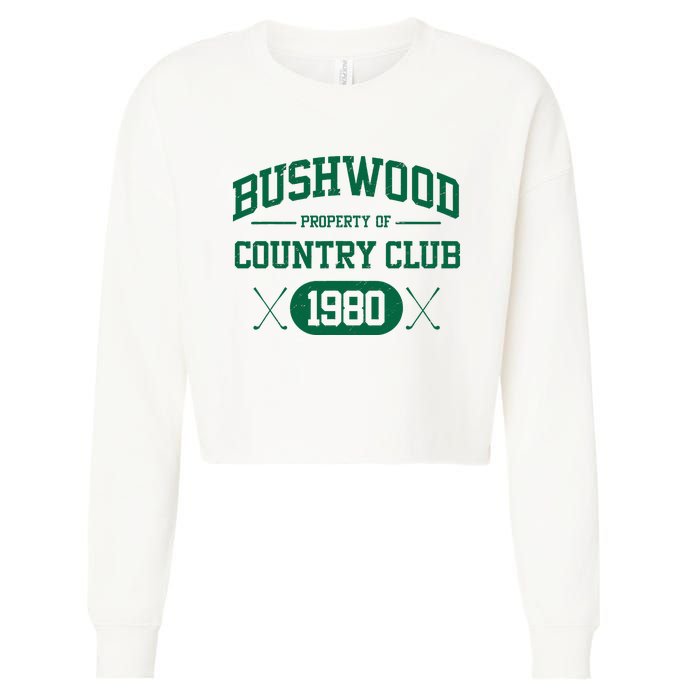 Bushwood Country Club 1980 Vintage 80s Cropped Pullover Crew