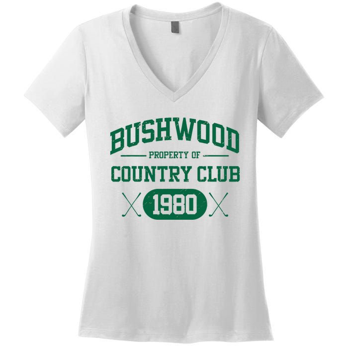 Bushwood Country Club 1980 Vintage 80s Women's V-Neck T-Shirt