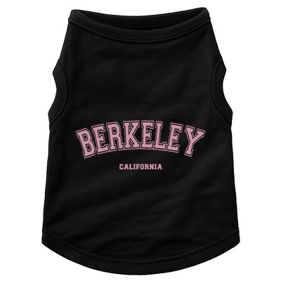 Berkeley California Ca Varsity Style On Berkeley Doggie Tank