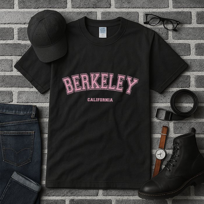 Berkeley California Ca Varsity Style On Berkeley Tall T-Shirt