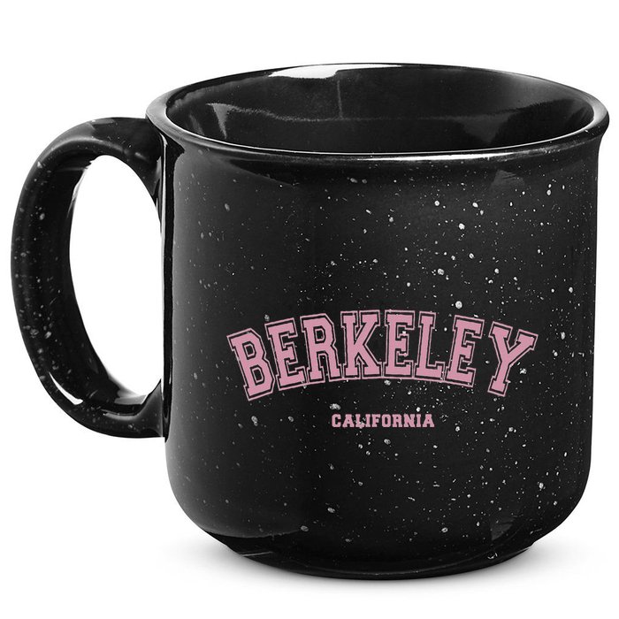 Berkeley California Ca Varsity Style On Berkeley 15oz Campfire Ceramic Mug