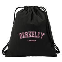 Berkeley California Ca Varsity Style On Berkeley Drawstring Bag