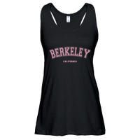 Berkeley California Ca Varsity Style On Berkeley Ladies Essential Flowy Tank
