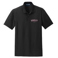 Berkeley California Ca Varsity Style On Berkeley Dry Zone Grid Polo