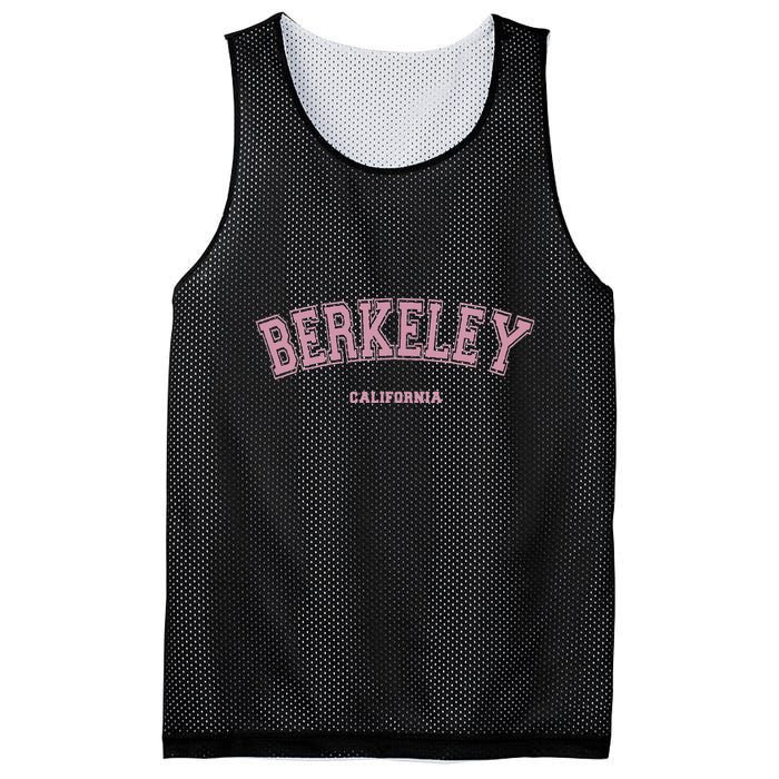 Berkeley California Ca Varsity Style On Berkeley Mesh Reversible Basketball Jersey Tank