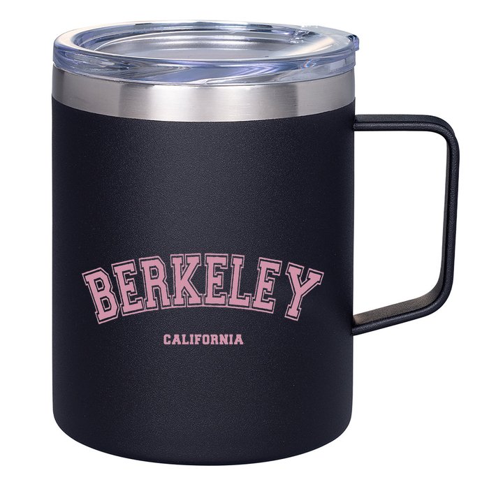 Berkeley California Ca Varsity Style On Berkeley 12oz Stainless Steel Coffee Mug