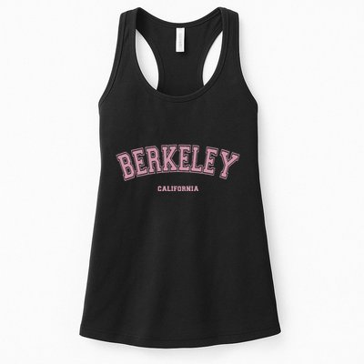Berkeley California Ca Varsity Style On Berkeley Womens Tank Top