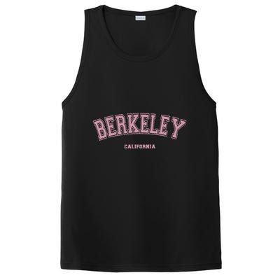 Berkeley California Ca Varsity Style On Berkeley PosiCharge Competitor Tank