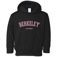Berkeley California Ca Varsity Style On Berkeley Toddler Hoodie
