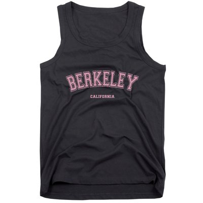 Berkeley California Ca Varsity Style On Berkeley Tank Top