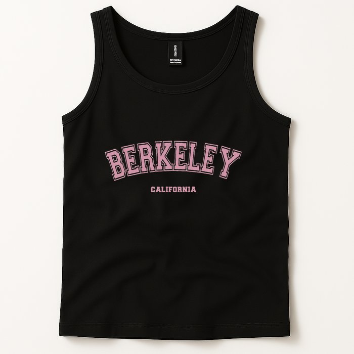 Berkeley California Ca Varsity Style On Berkeley Tank Top