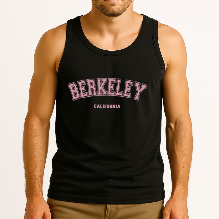 Berkeley California Ca Varsity Style On Berkeley Tank Top
