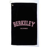 Berkeley California Ca Varsity Style On Berkeley Golf Towel