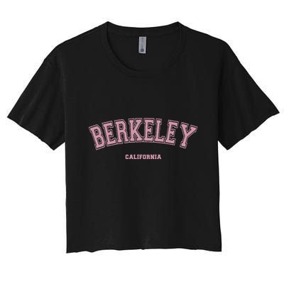 Berkeley California Ca Varsity Style On Berkeley Crop Top