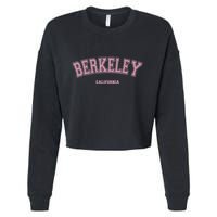 Berkeley California Ca Varsity Style On Berkeley Cropped Pullover Crew