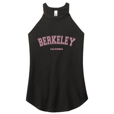 Berkeley California Ca Varsity Style On Berkeley Women's Perfect Tri Rocker Tank