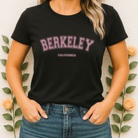 Berkeley California Ca Varsity Style On Berkeley Womens T-Shirt