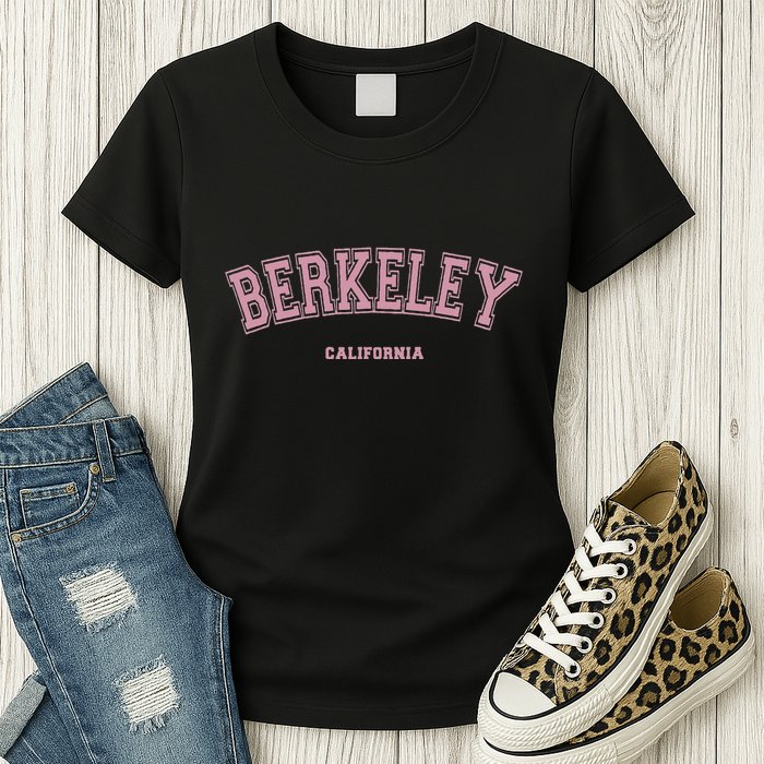 Berkeley California Ca Varsity Style On Berkeley Womens T-Shirt
