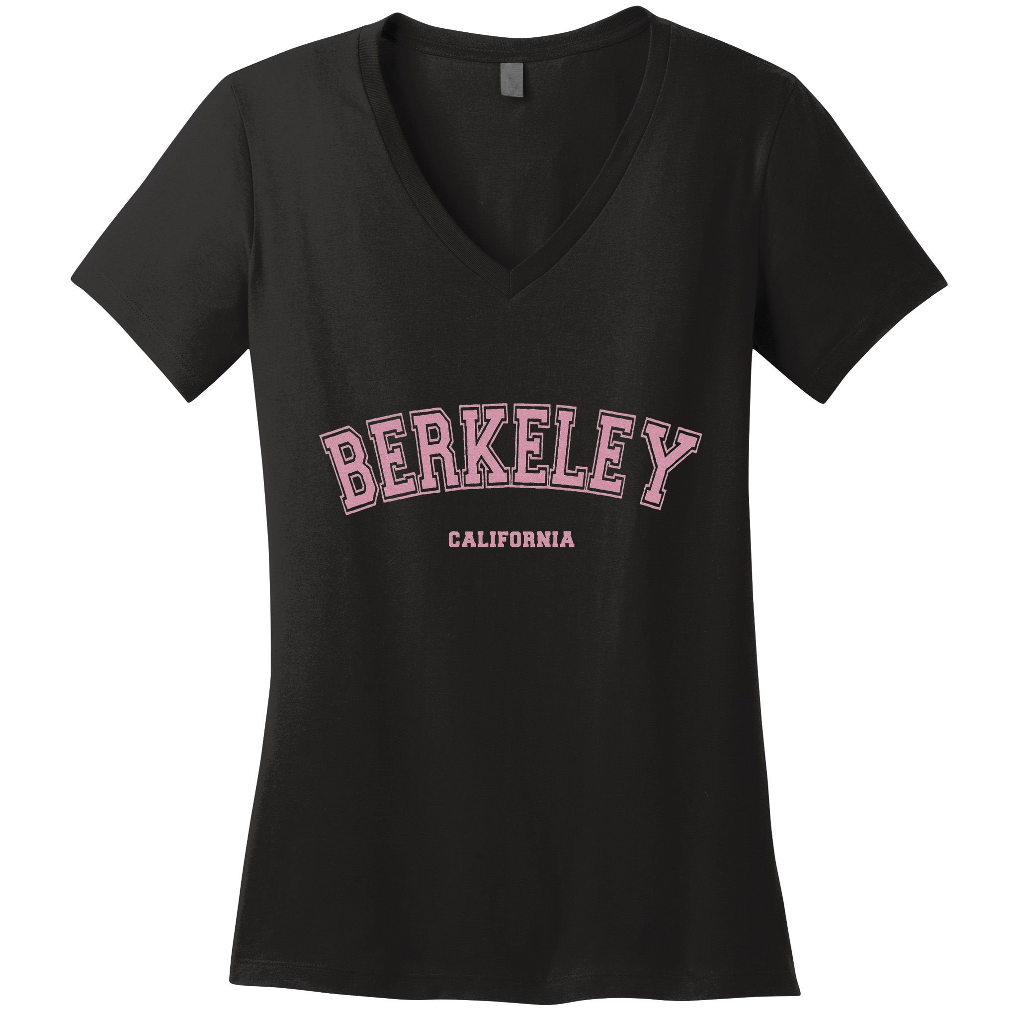 Berkeley California Ca Varsity Style On Berkeley Women's V-Neck T-Shirt