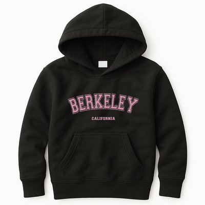 Berkeley California Ca Varsity Style On Berkeley Kids Hoodie