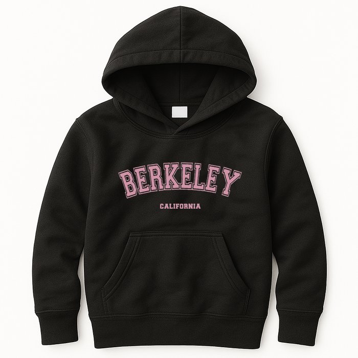 Berkeley California Ca Varsity Style On Berkeley Kids Hoodie