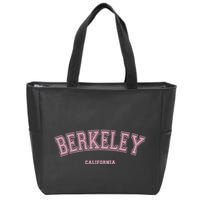 Berkeley California Ca Varsity Style On Berkeley Zip Tote Bag