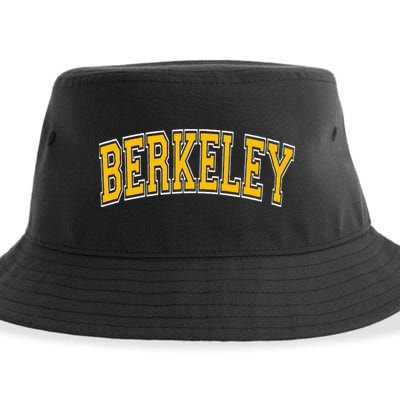 Berkeley California Ca Varsity Sustainable Bucket Hat
