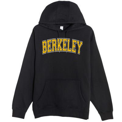 Berkeley California Ca Varsity Premium Pullover Hoodie