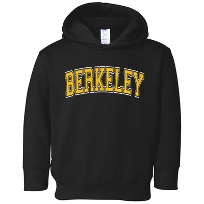 Berkeley California Ca Varsity Toddler Hoodie