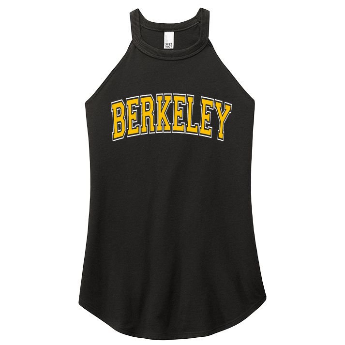 Berkeley California Ca Varsity Women's Perfect Tri Rocker Tank