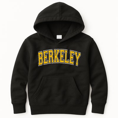 Berkeley California Ca Varsity Kids Hoodie