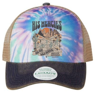 Boho Christian Christian Bible Verse Legacy Tie Dye Trucker Hat