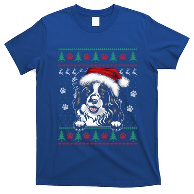 Border Collie Christmas Ugly Sweater Funny Dog Lover Xmas Gift T-Shirt