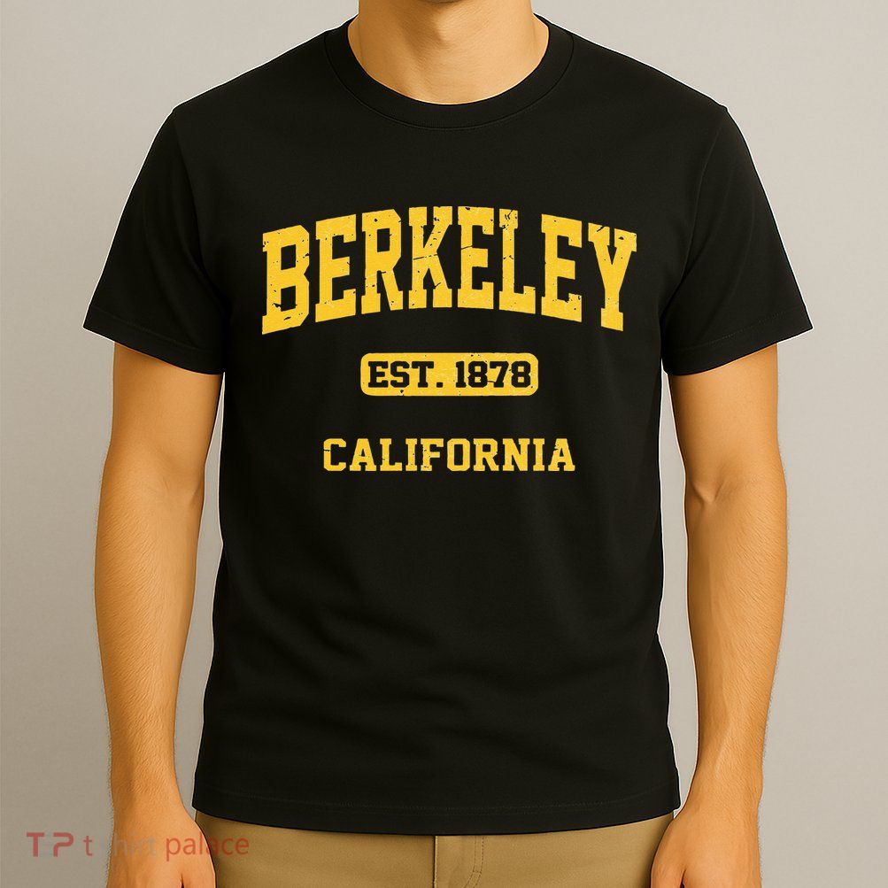 Berkeley California CA Vintage State Athletic Style T-Shirt