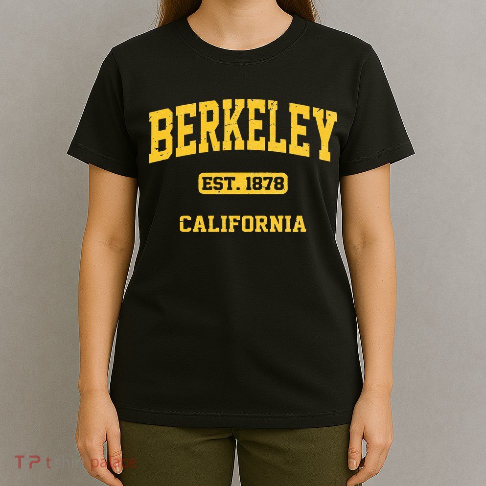 Berkeley California CA Vintage State Athletic Style T-Shirt