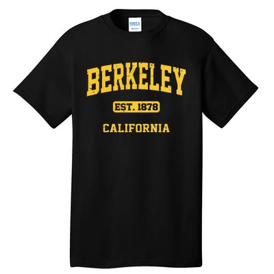 Berkeley California CA Vintage State Athletic Style Tall T-Shirt