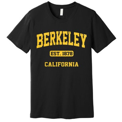 Berkeley California CA Vintage State Athletic Style Premium T-Shirt